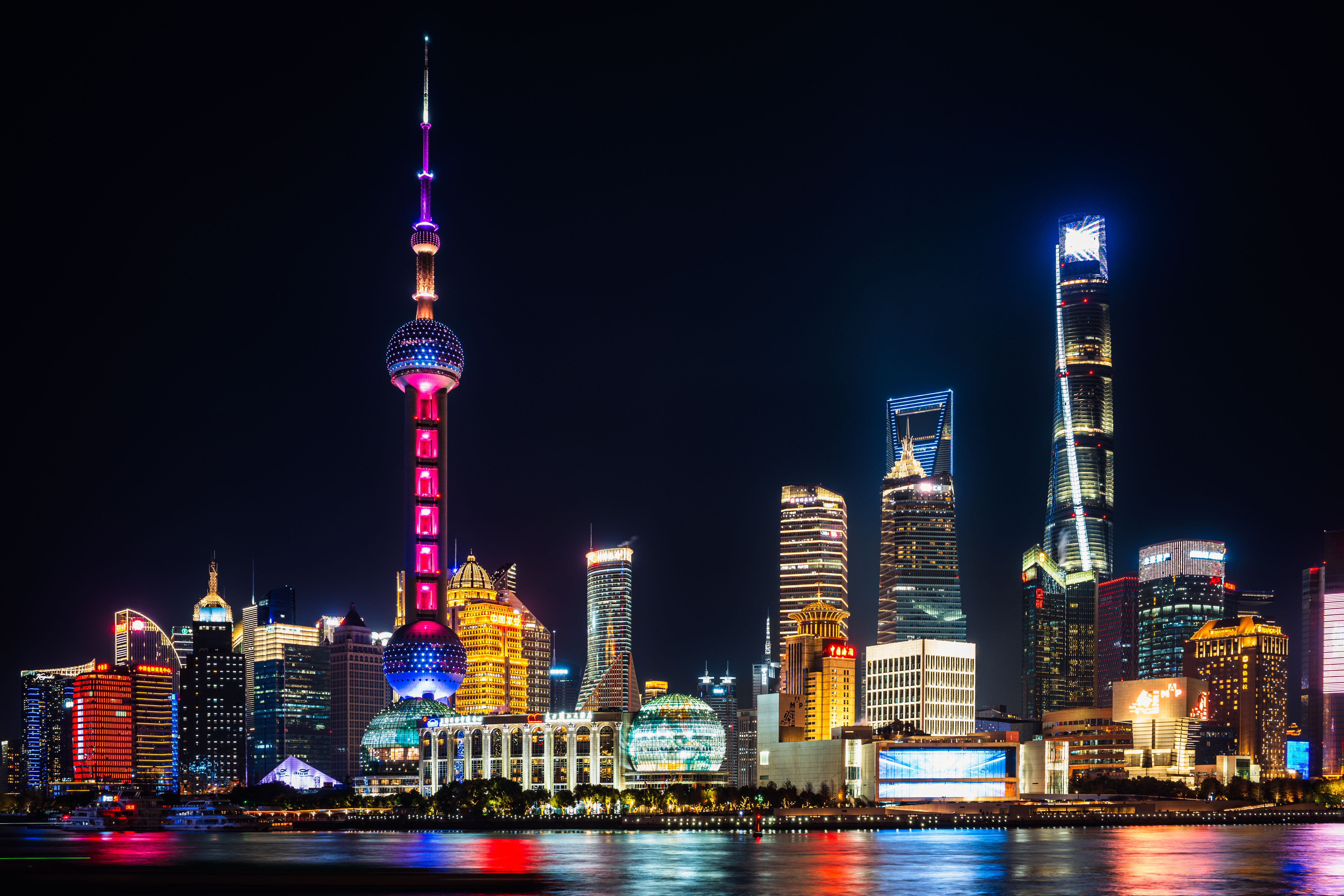 Shanghai skyline for corporate events and incentive travel programs